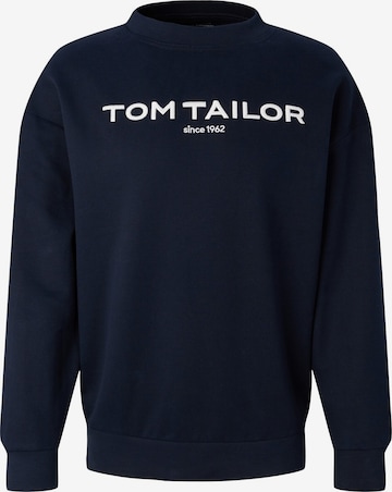 zils TOM TAILOR Sportisks džemperis: no priekšpuses