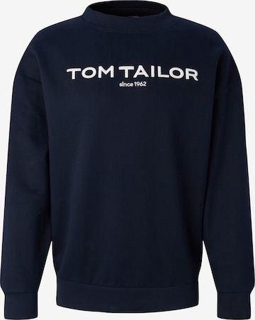 TOM TAILOR Sweatshirt in Blue: front