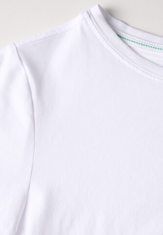 CECIL Basic T-Shirt in Weiß
