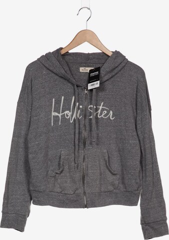 HOLLISTER Kapuzenpullover M in Grau: predná strana