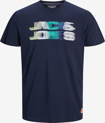 Jack & Jones Junior Tričko 'Chack' – modrá: přední strana