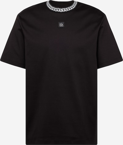 Tricou 'Deternal' HUGO Red pe gri / negru / alb, Vizualizare produs