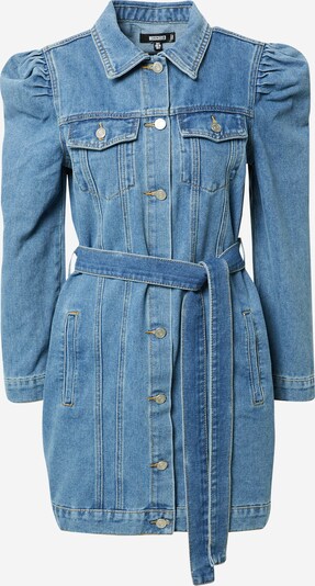 Missguided Robe-chemise en bleu denim, Vue avec produit