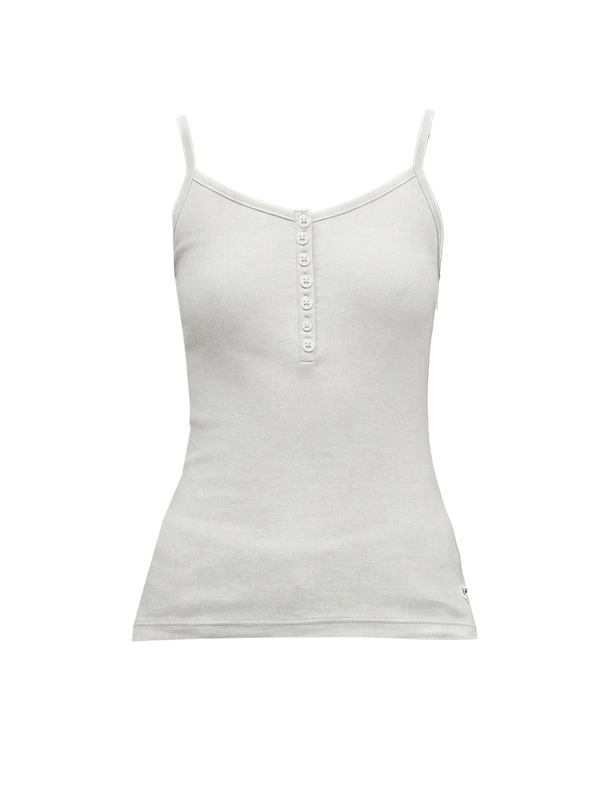 HOLLISTER Top – šedá: přední strana
