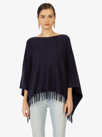 Kraimod Poncho in Blau: predná strana