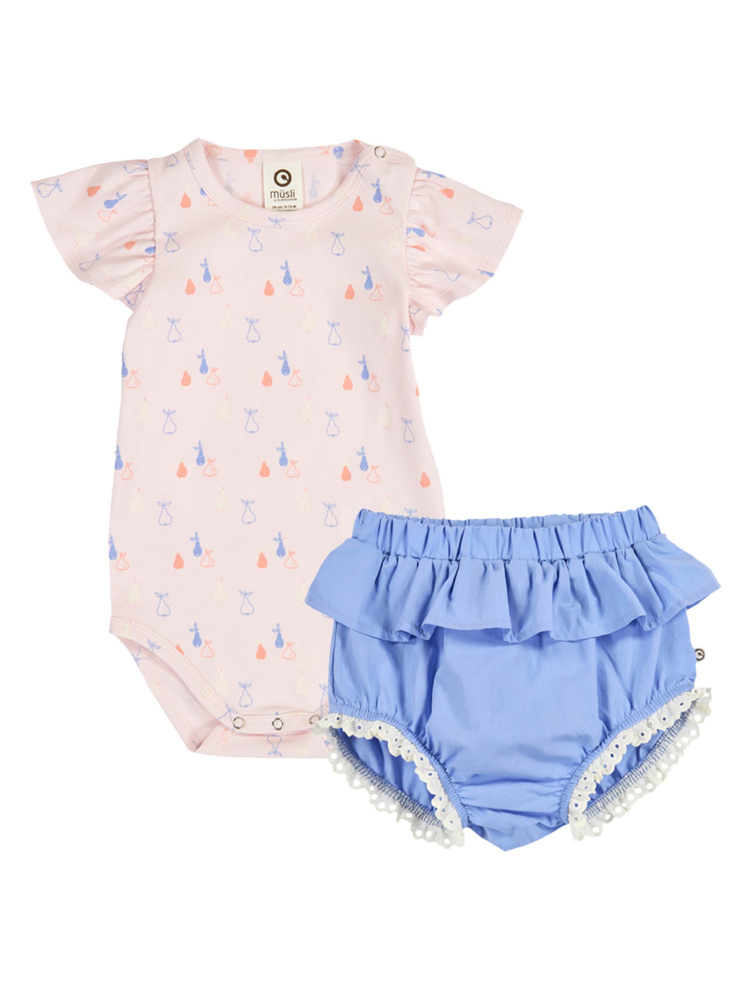 Set di Müsli by GREEN COTTON in blu: frontale