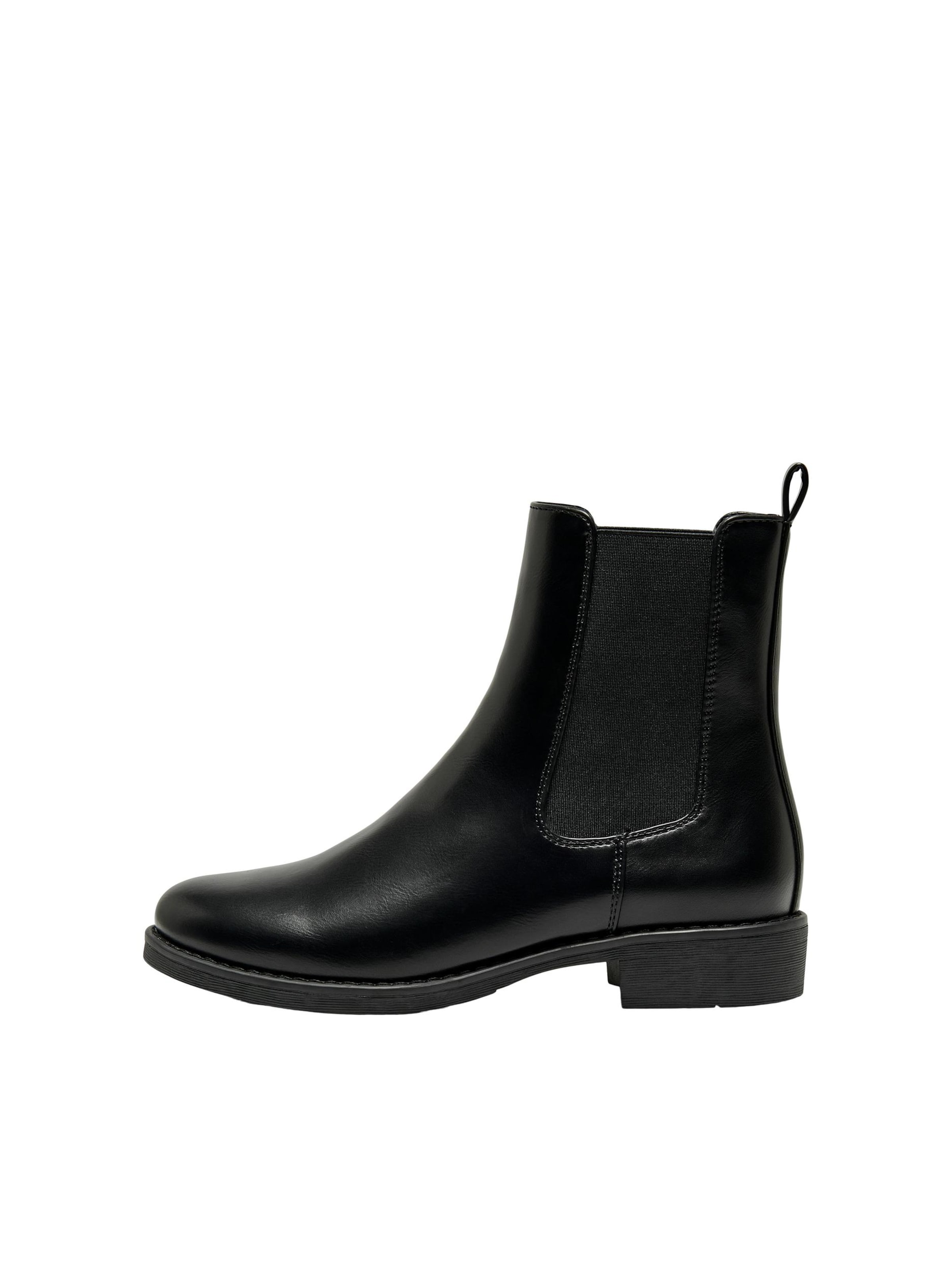 ONLY Chelsea Boots 'Bibi' i sort: forside