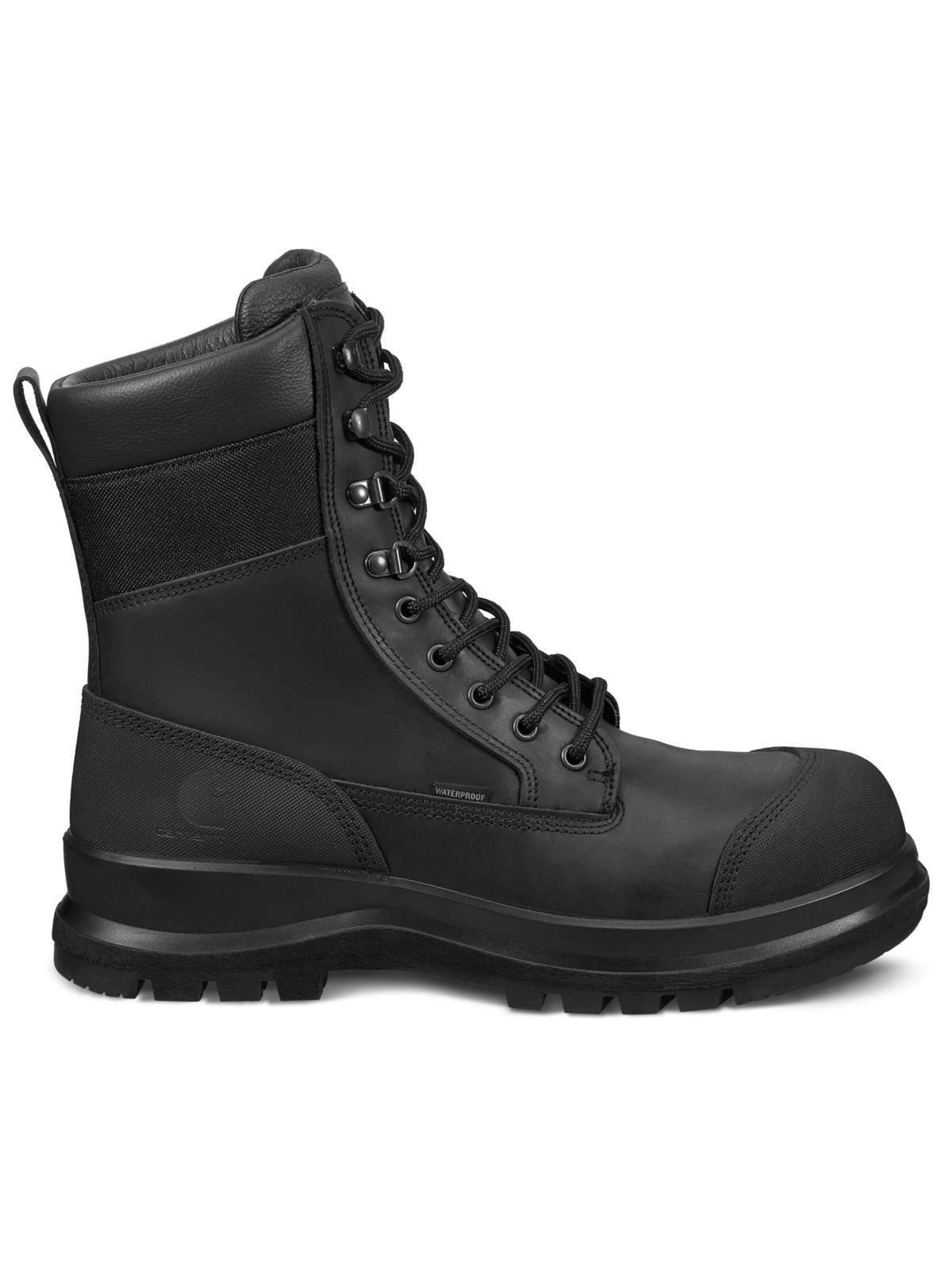 CARHARTT Boots 'Detroit S3'‌‌‌‌ in Schwarz: Vorderseite