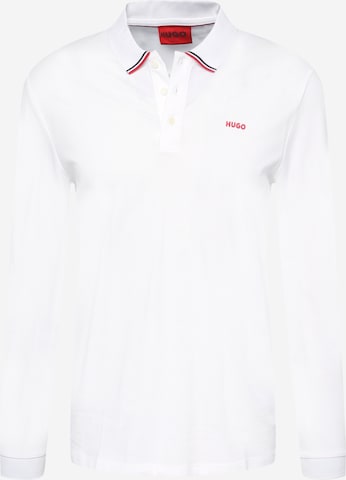 HUGO Red Тениска 'Donol' в бяло: отпред