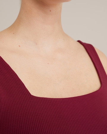 WE Fashion Топ в Красный