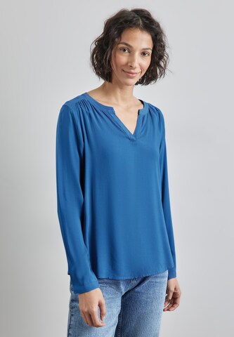 STREET ONE Bluse in Blau: Vorderseite