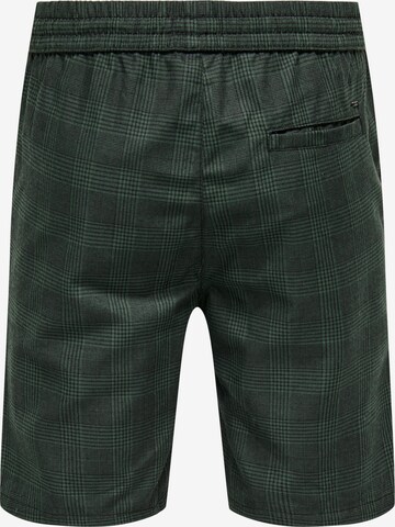 Regular Pantalon 'Linus' Only & Sons en gris