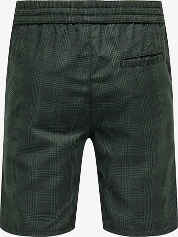 Only & Sons Regular Trousers 'Linus' in Grey