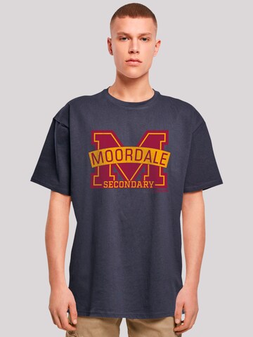 F4NT4STIC Shirt in Blue: front