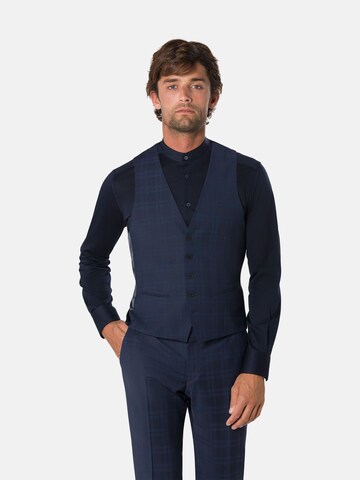 BENVENUTO Suit Vest 'Umberto' in Blue: front