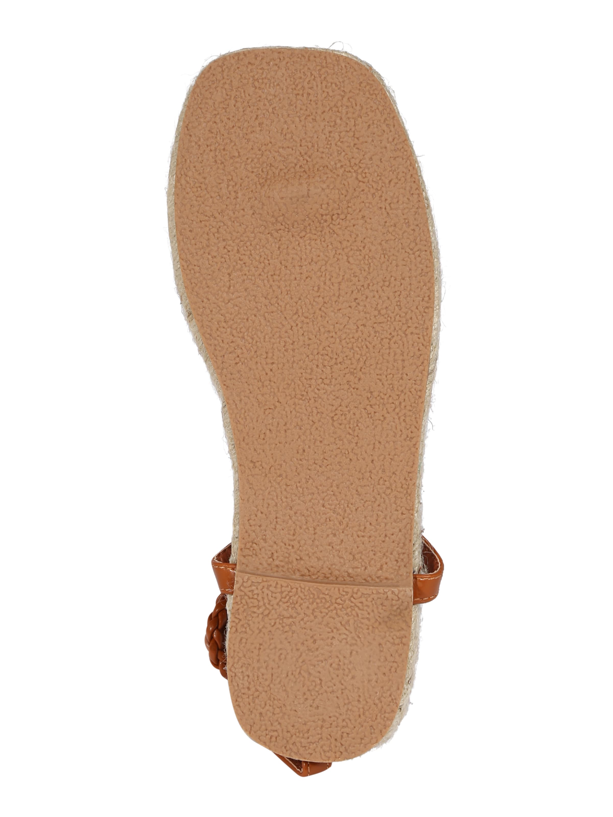 Warehouse T-bar sandals in Beige