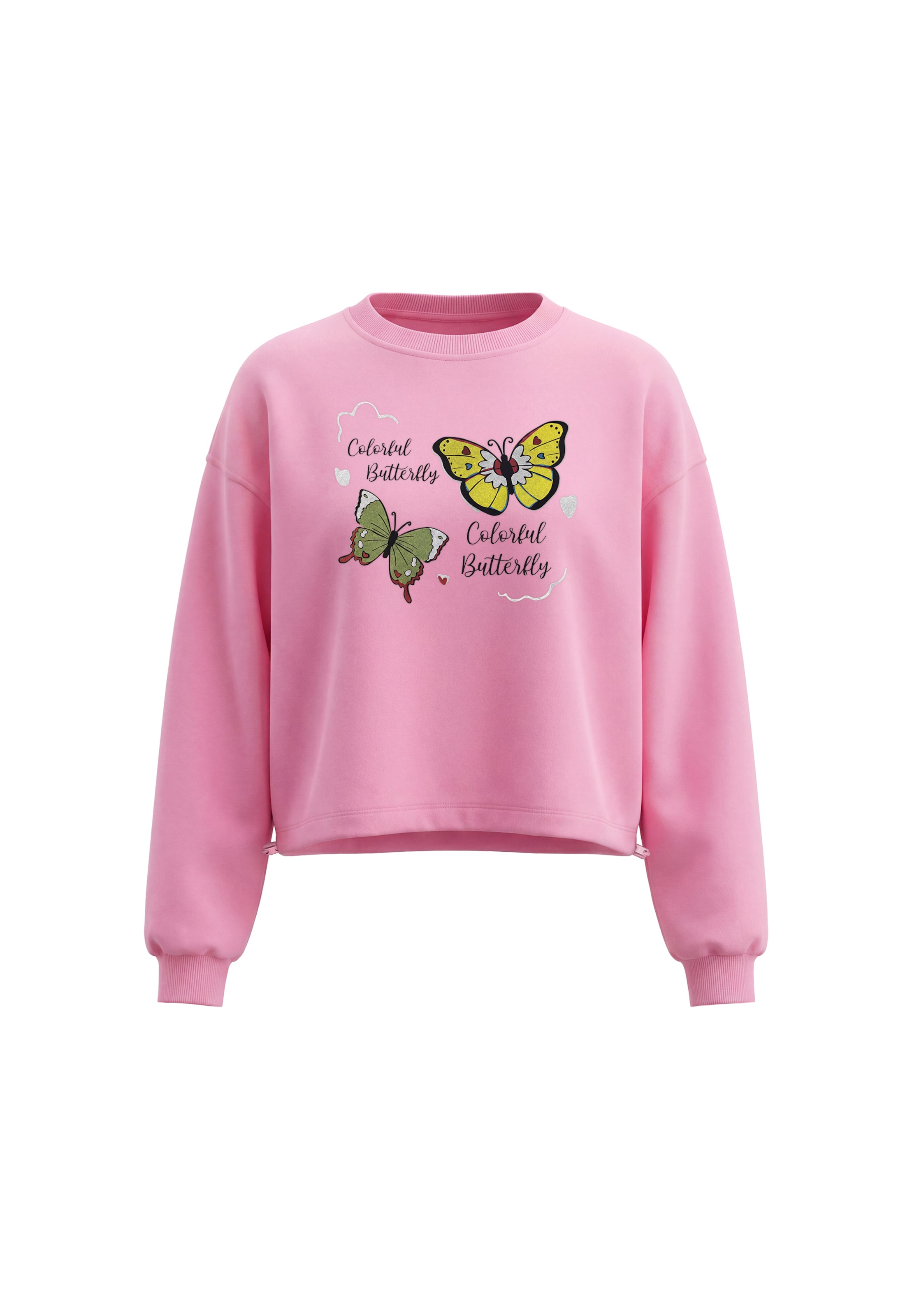 Sweat-shirt MYMO en rose : devant