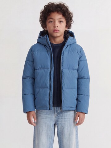 Jack & Jones Junior Winter Jacket in Blue: front