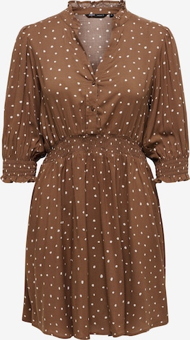 Abito camicia 'ONLRaya' di ONLY in marrone: frontale