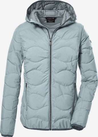 KILLTEC Winterjas in Blauw: voorkant