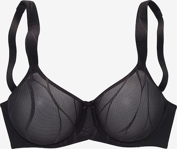 Soutien-gorge NUANCE en noir : devant