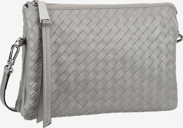 ABRO Crossbody Bag 'Threefold' in Grey: front