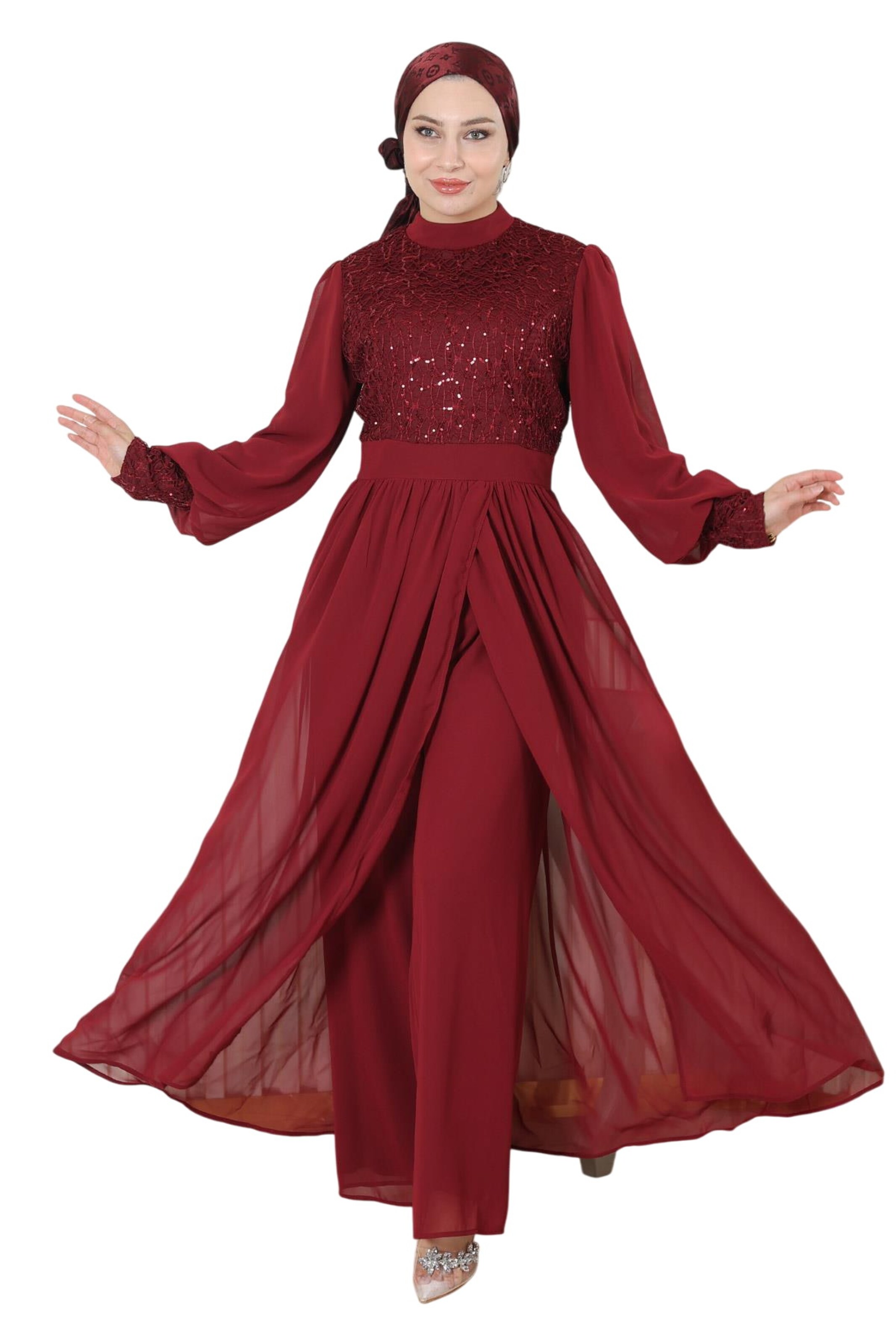 MODAMIHRAM Pantsuit in Red