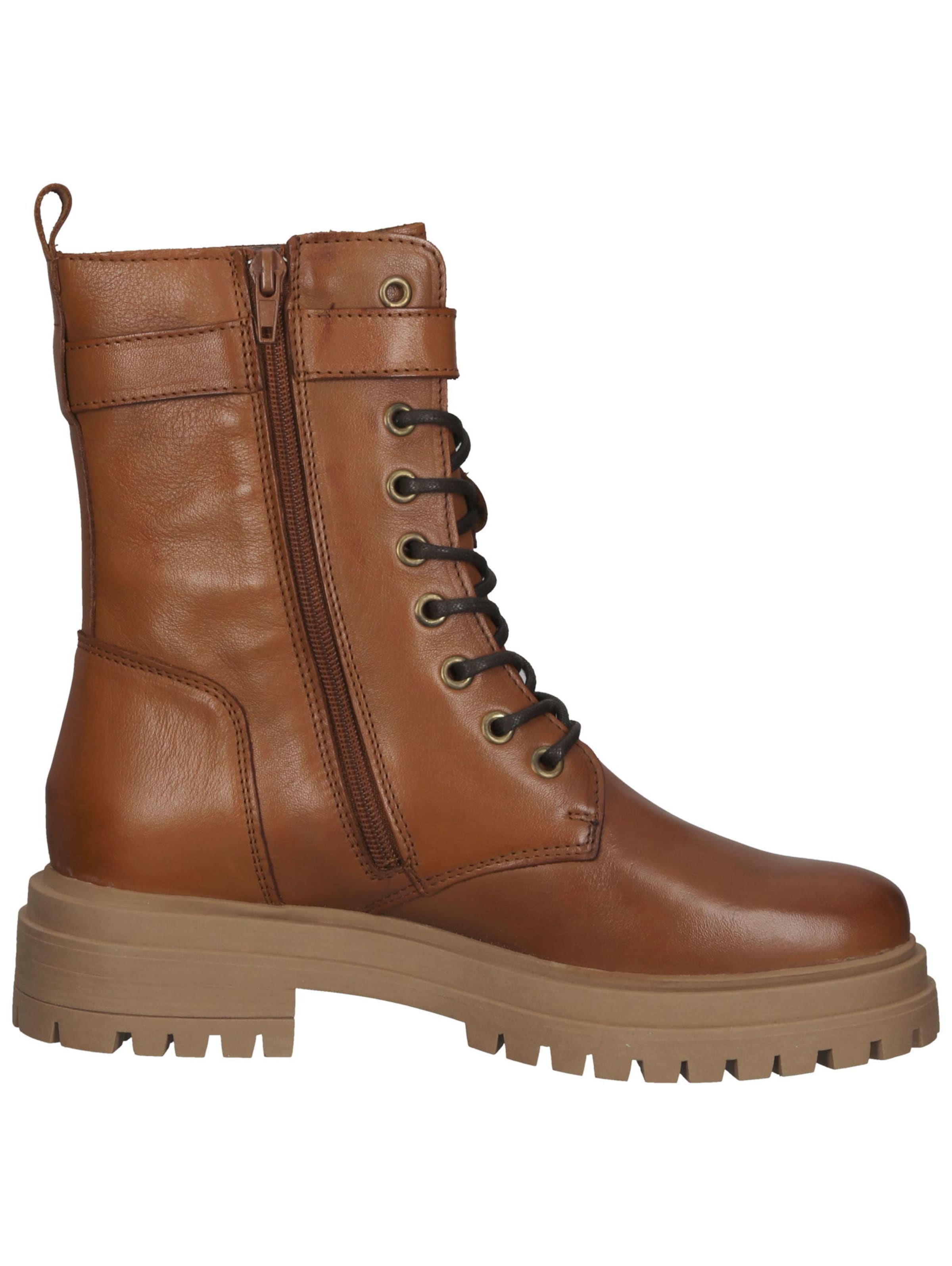 SCAPA Lace-up bootie in Brown