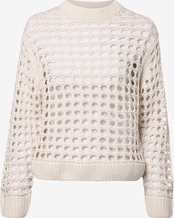 Marie Lund Sweater in Beige: front