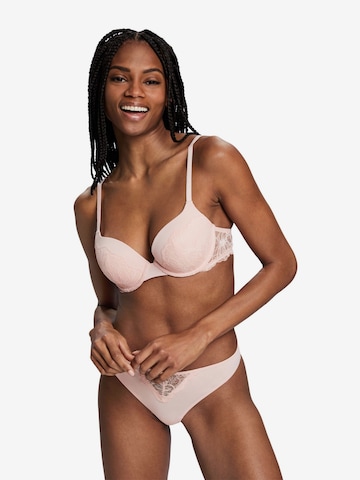ESPRIT Thong in Pink: front