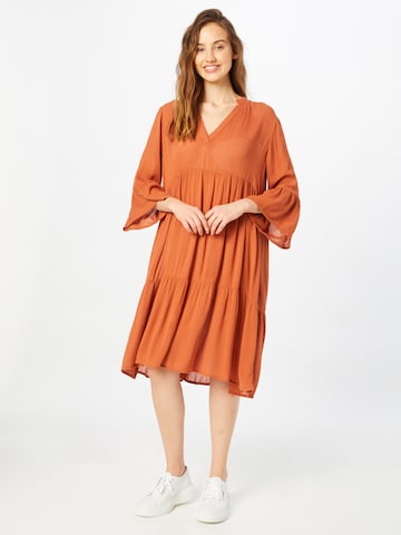 Kaffe Dress 'Marianah' in Brown: front