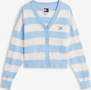 Tommy Jeans Вязаная кофта в Синий: спереди