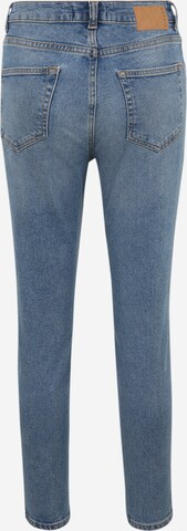 Pieces Petite Regular Jeans 'LEAH' in Blau