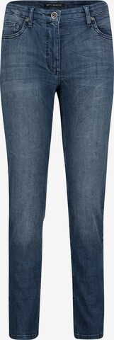 Betty Barclay Slimfit Jeans in Blauw: voorkant