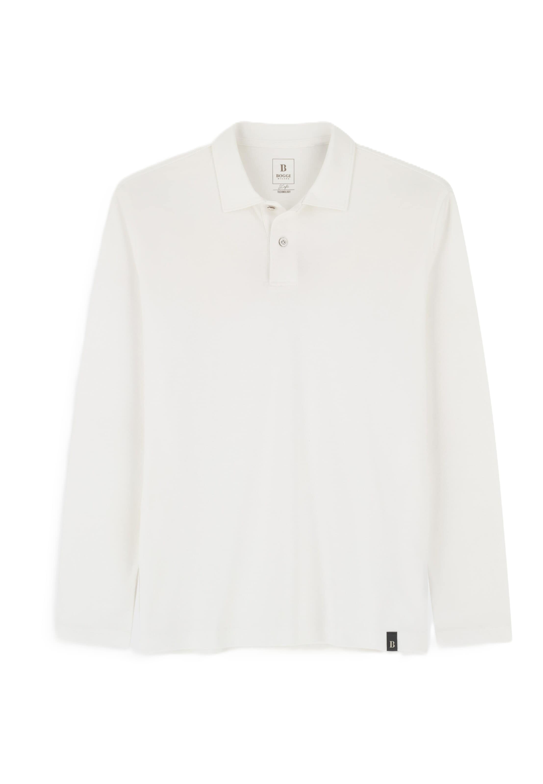 Boggi Milano Shirt in Weiß: Vorderseite