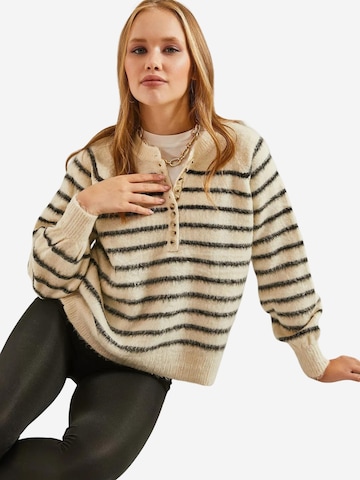 Bianco Lucci Sweater in Mixed colours