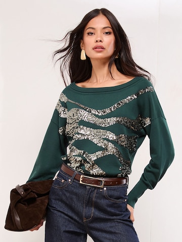 Lipsy Pullover in Grün: Vorderseite