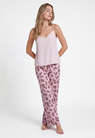 faina - Pantalón de pijama en rosa