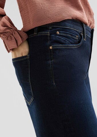 Wide Leg Jean 'Catie' QS en bleu