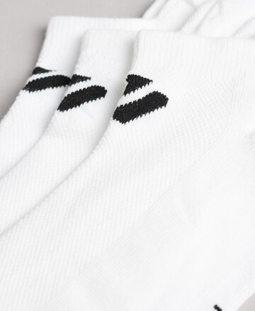 Chaussettes de sport Superdry en blanc