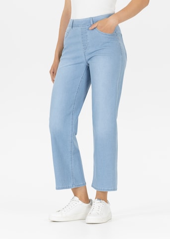 STEHMANN Wide leg Jeans in Blue: front