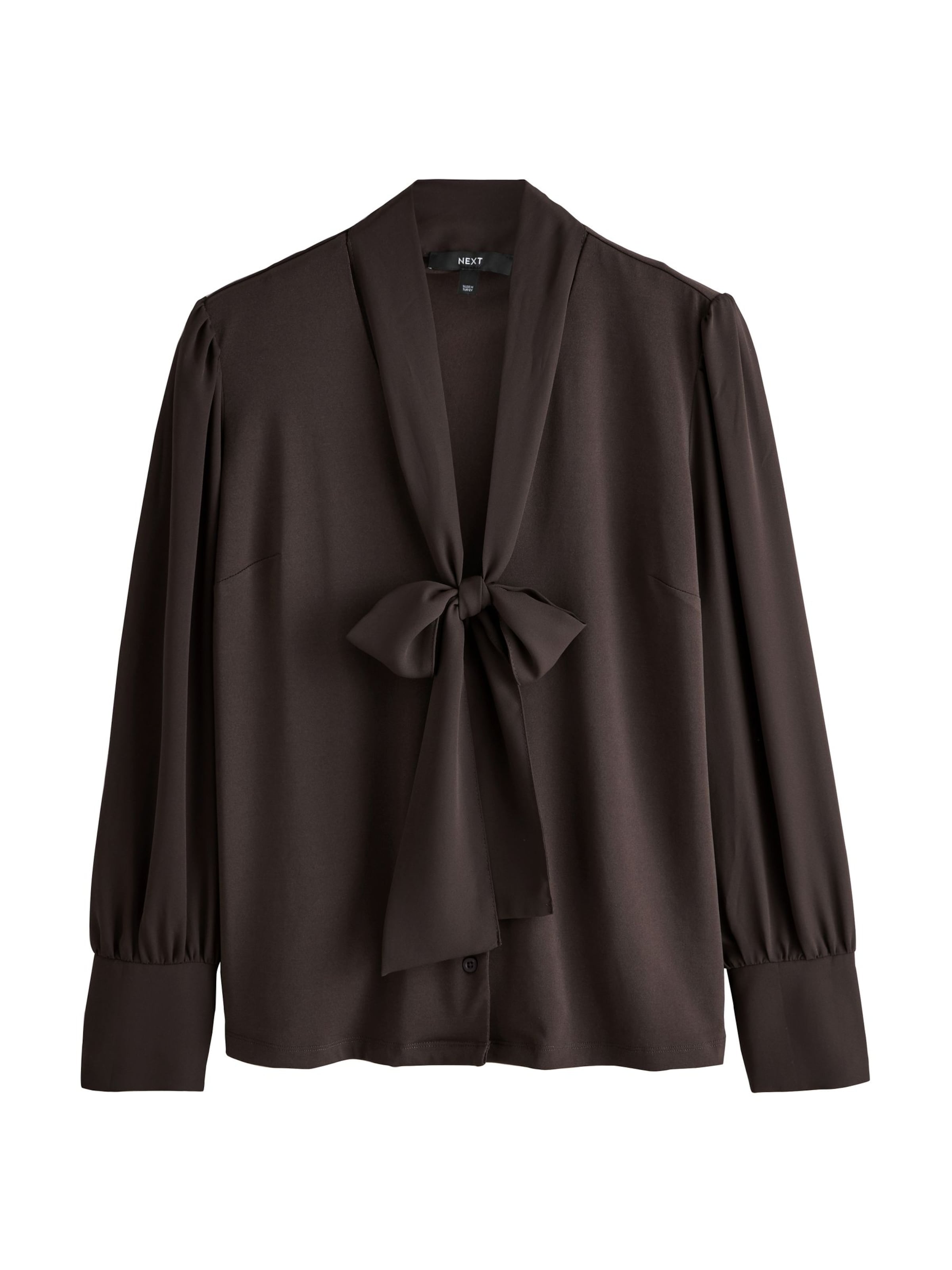 Next Blouse in Bruin: voorkant