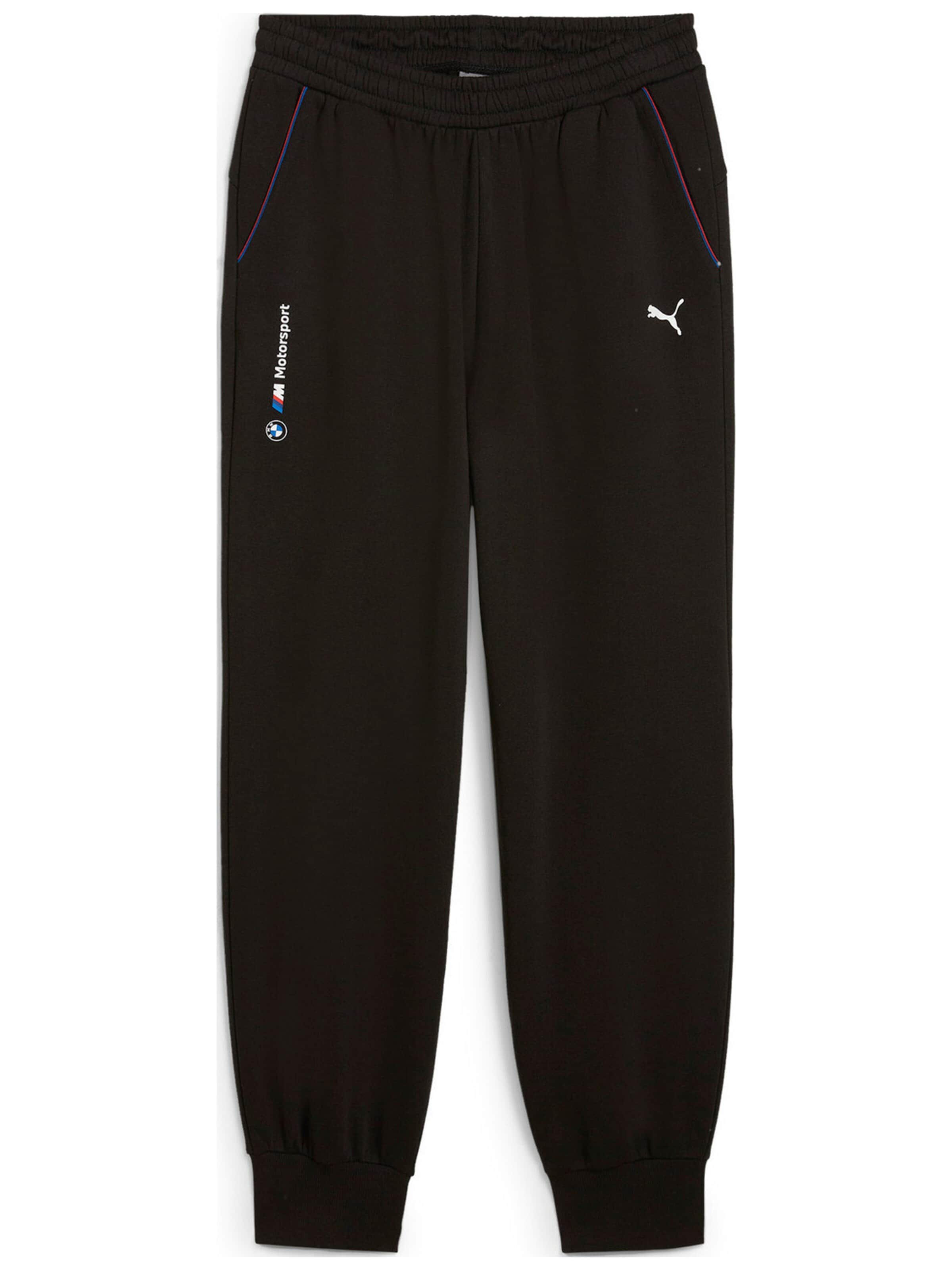 regular Pantaloni sportivi 'Puma Bmw Mms Ess Pants Fleece' di PUMA in nero