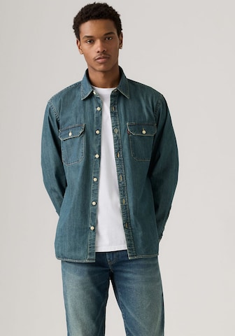 LEVI'S ® Regular Fit Hemd in Blau: Vorderseite