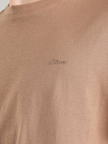 T-Shirt s.Oliver en marron