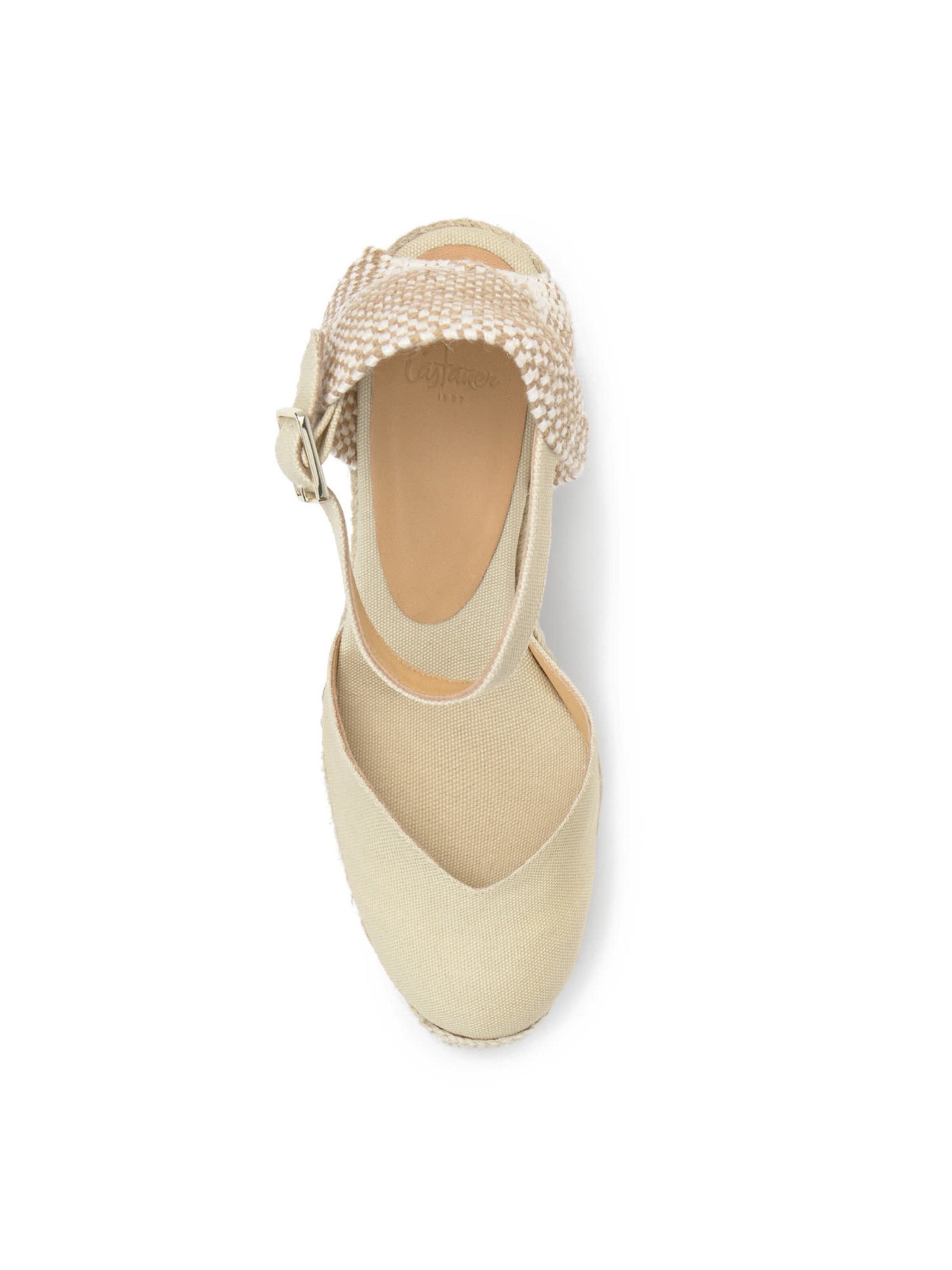 smėlio Castañer Espadrilės 'Chiarita'