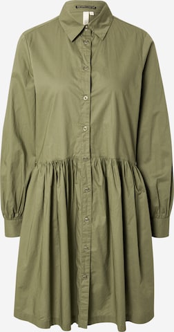 QS Shirt Dress in Green: front