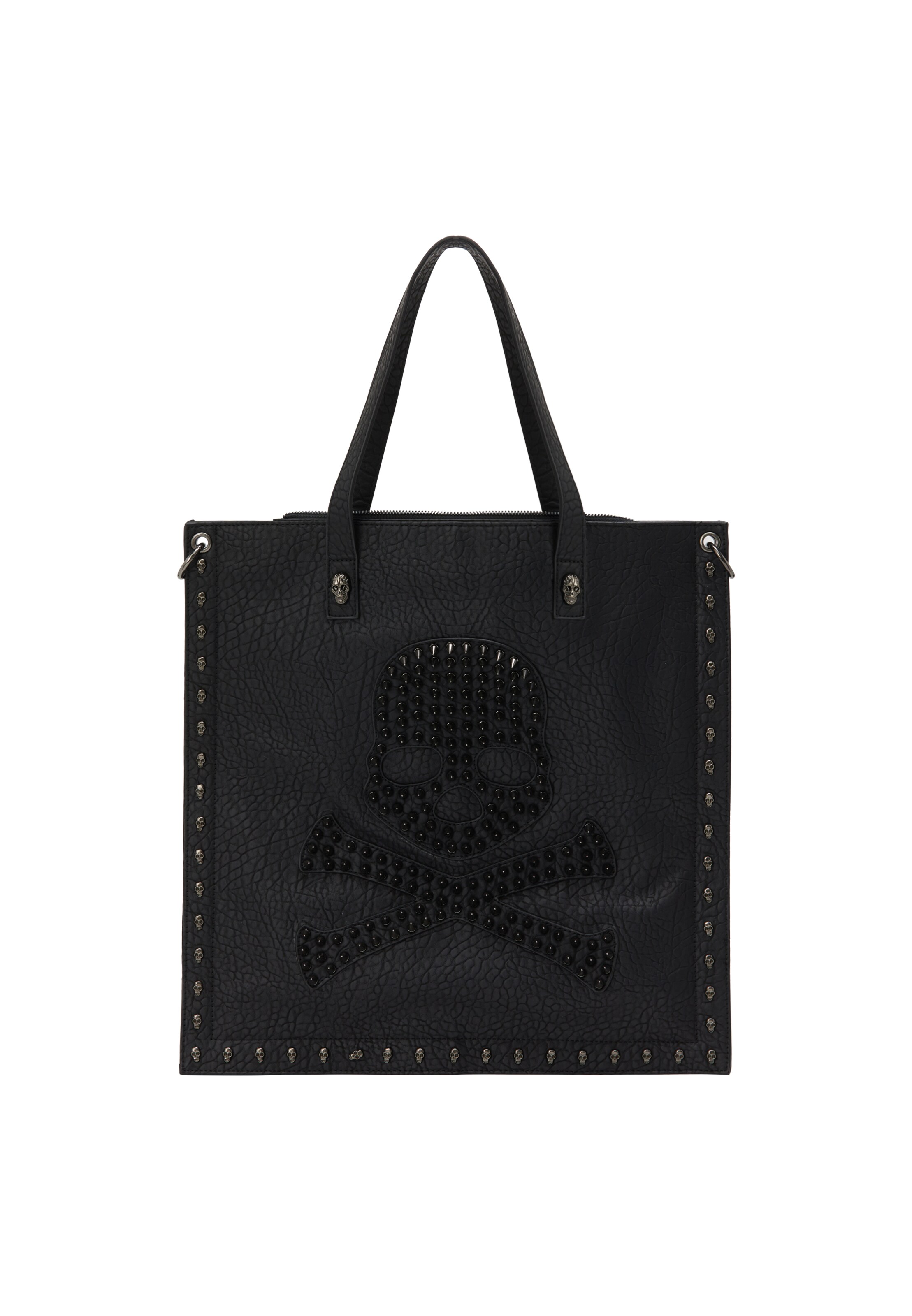 myMo ROCKS Handtas in Zwart: voorkant