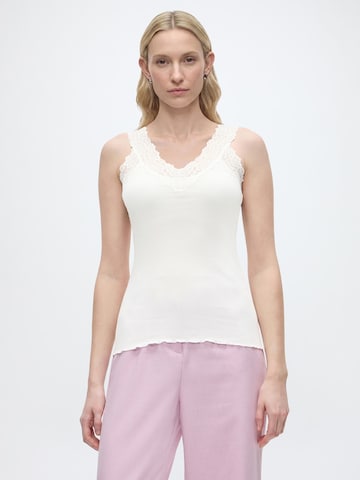 balta rosemunde Palaidinė be rankovių: priekis