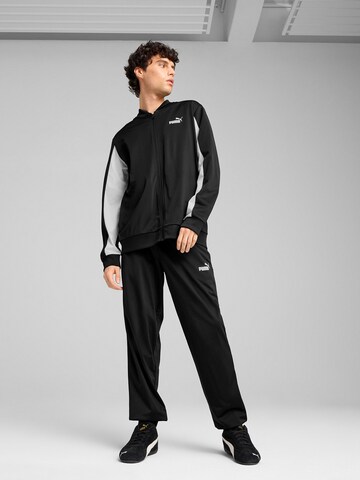 PUMA Спортивный костюм в Черный: спереди